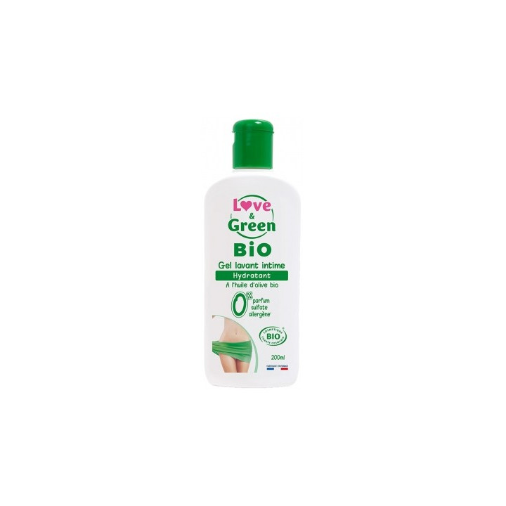 Gel Lavant Intime Hydratant Bio Love & Green 200 ml