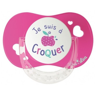 Sucette Luc et Léa en silicone pour bébés de 18 mois et plus