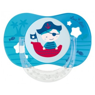 Sucette silicone Luc et Léa 6-18 mois