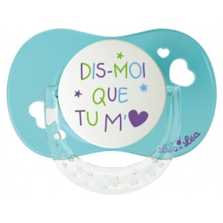 Sucette Luc et Léa en silicone physiologique