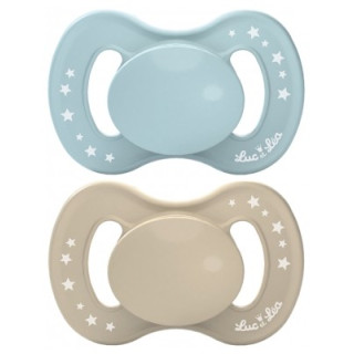 Sucettes anatomiques Luc et Léa Végétale 0-6 mois