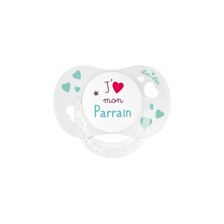 Sucette Luc et Léa Silicone Anatomique 0-6 Mois