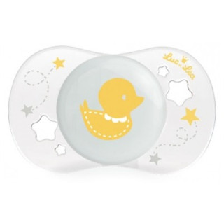 Sucette silicone 0-2 mois Luc et Léa