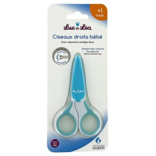 Ciseaux droits bébé Luc et Léa