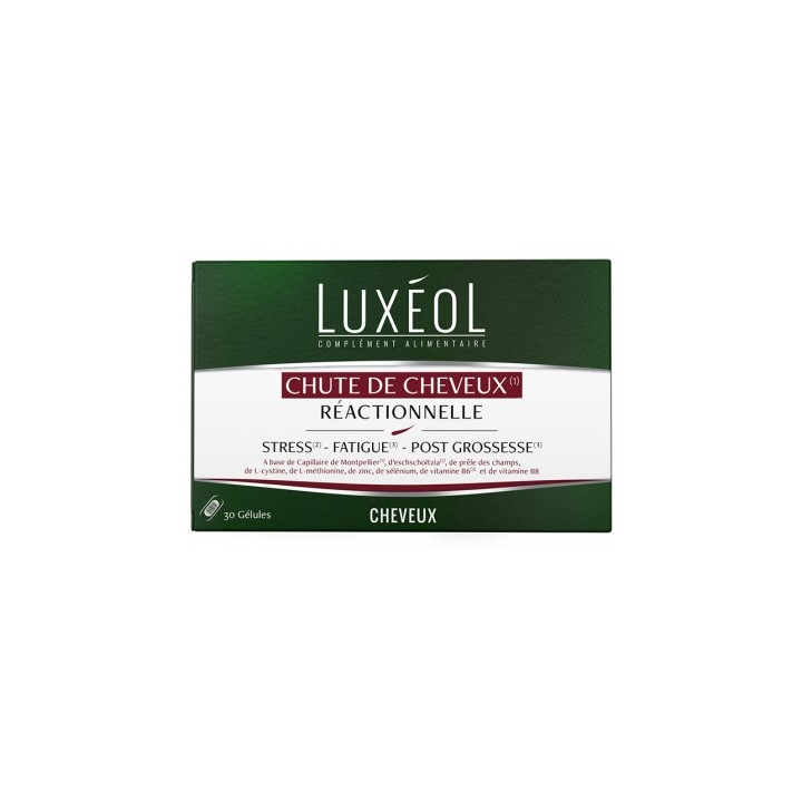 Luxéol Chute de Cheveux Réactionnelle