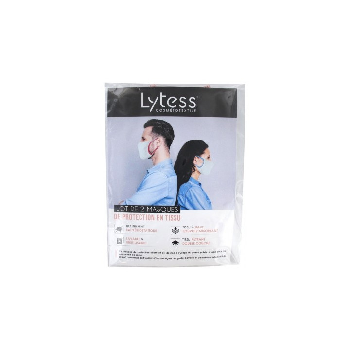 Lytess Masque de Protection en Tissu - Protection quotidienne