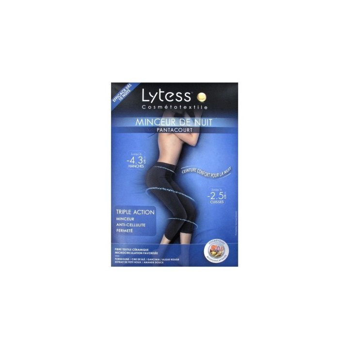 Pantacourt Minceur de Nuit Lytess Dermotextile