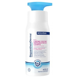 Crème Riche Réparatrice Corps Bepanthen Derma 400 ml