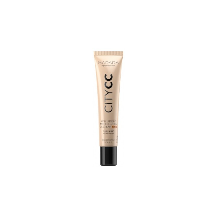 Mádara CITY CC Crème Hyaluronic Anti-pollution SPF15