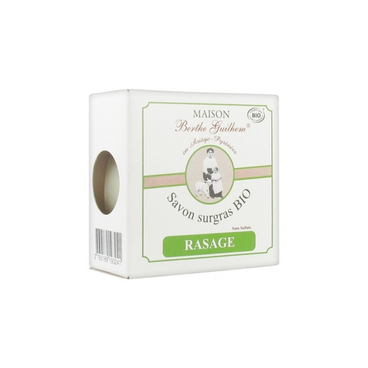 Savon Surgras Bio de Rasage - Maison Berthe Guilhem