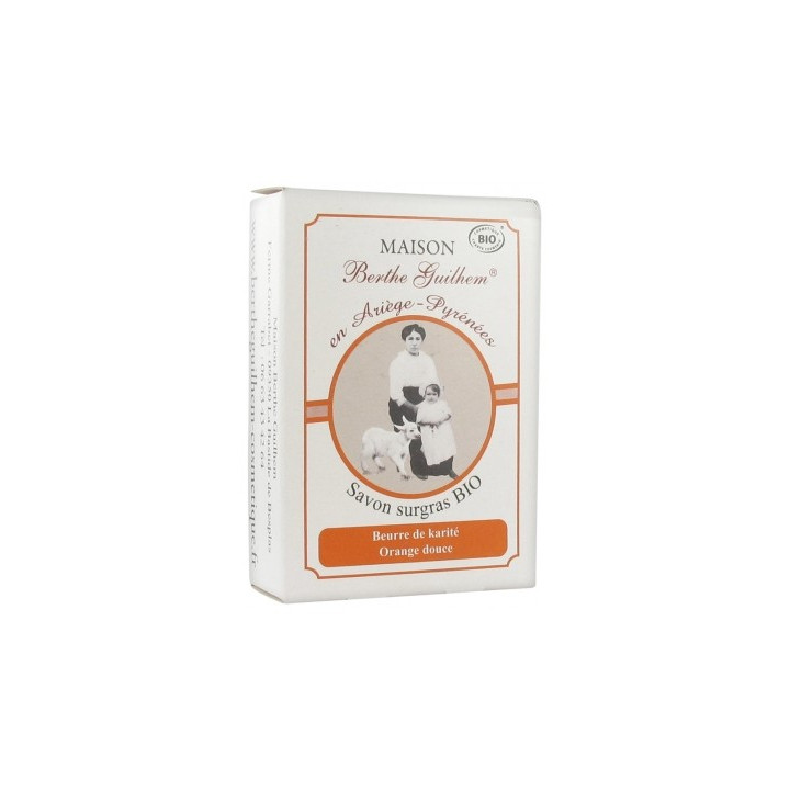 Savon Surgras Bio Beurre de Karité Orange Douce
