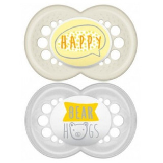 Sucettes Anatomiques Silicone MAM Original 18 Mois +