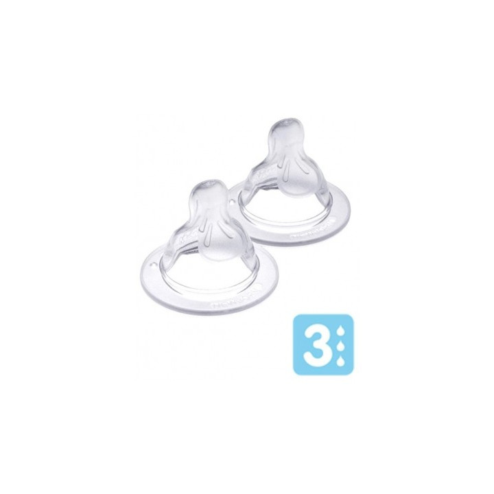 Tétine MAM Débit 3 - Transition allaitement maternel et biberon