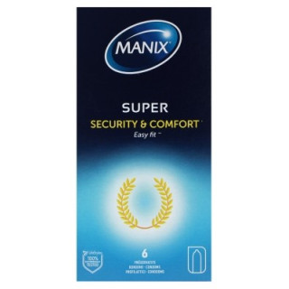Préservatifs Manix Super 6 - Protection et Plaisir