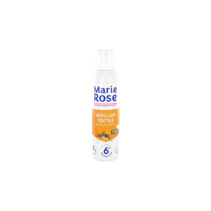 Répulsif anti-moustiques pour textiles - Marie Rose 150 ml