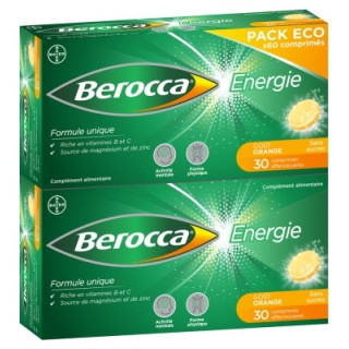 Berocca Énergie Goût Orange - Complément Alimentaire