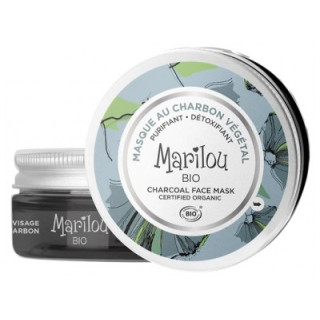 Masque au Charbon Végétal Marilou Bio pour peaux grasses et mixtes