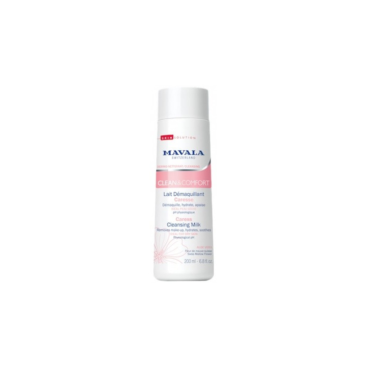 Lait Démaquillant Caresse Mavala SkinSolution 200 ml