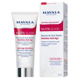 Baume de nuit absolu nutrition anti-âge Mavala SkinSolution