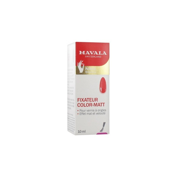 Mavala Fixateur Color-Matt 10 ml - Top Coat Mat