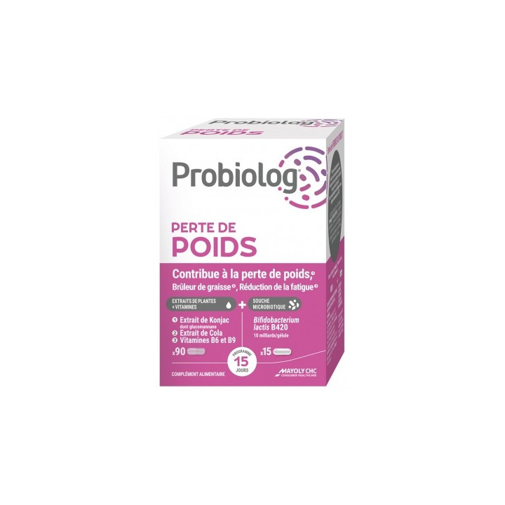 Probiolog Perte de Poids - Complément Alimentaire pour Minceur