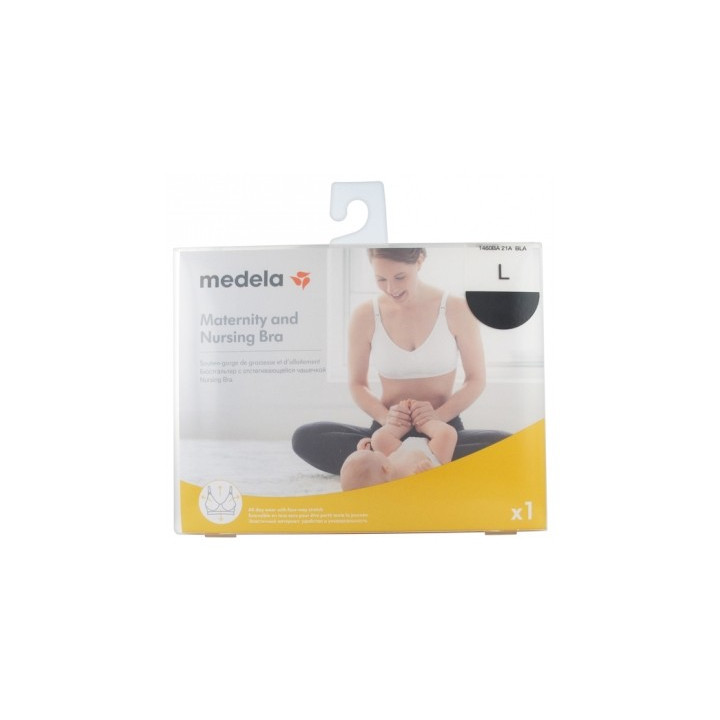 Soutien-Gorge de Grossesse et d’Allaitement Medela Noir