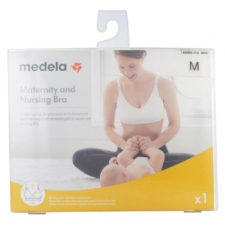 Soutien-Gorge de Grossesse et d'Allaitement Blanc Medela