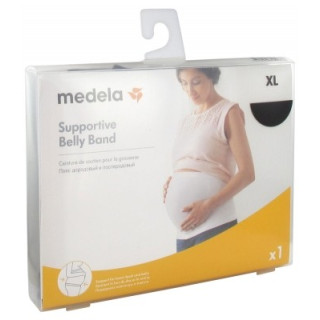 Ceinture de soutien pour la grossesse Medela noir