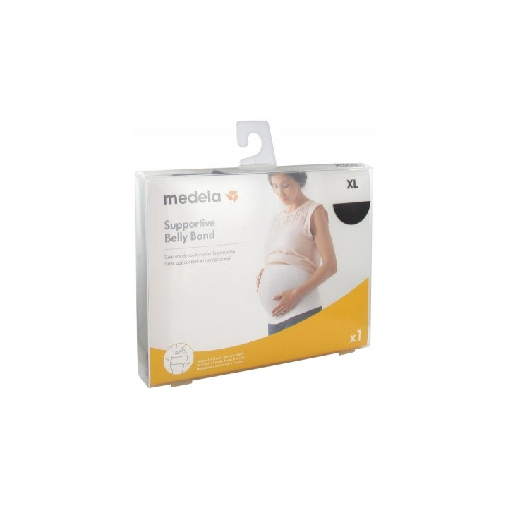 Ceinture de soutien pour la grossesse Medela noir