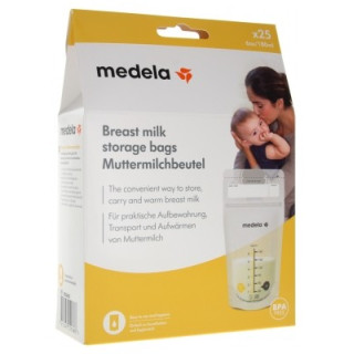 Sachets de conservation pour lait maternel Medela 25 sachets