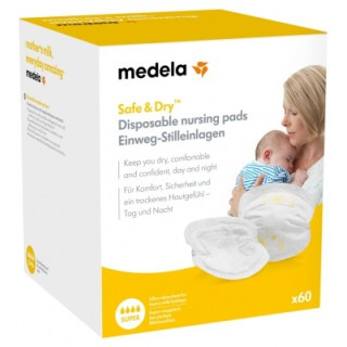 Coussinets d’Allaitement Medela Safe & Dry