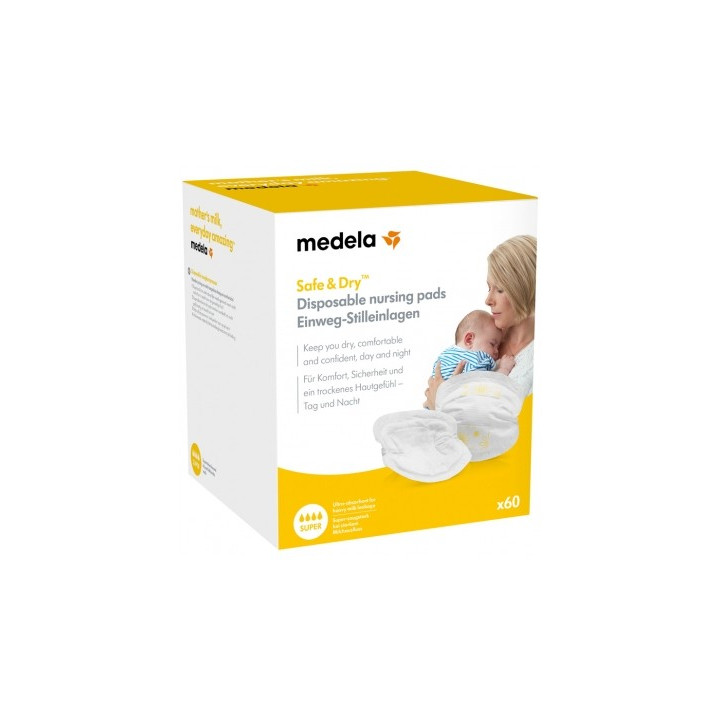 Coussinets d’Allaitement Medela Safe & Dry