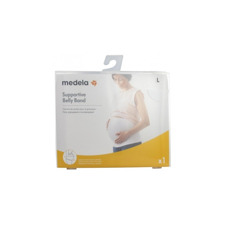 Ceinture de Soutien Grossesse Medela Blanc