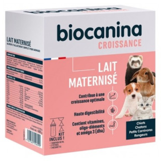 Lait maternisé Biocanina pour chiots et chatons