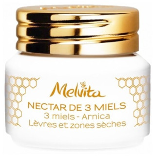 Baume pour lèvres sèches bio - Melvita Nectar de 3 Miels