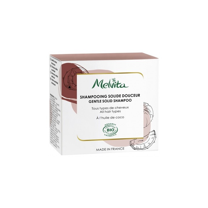 Shampoing Solide Douceur Melvita - Beauté Responsable