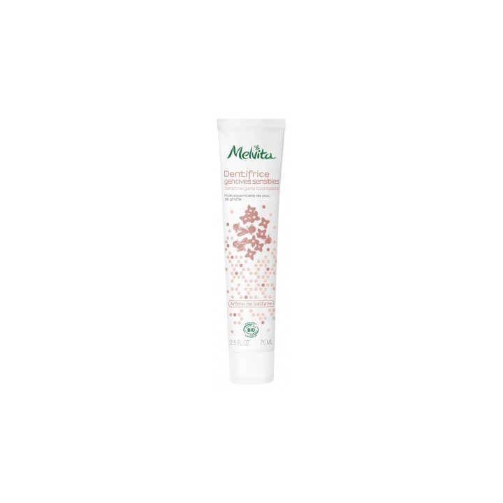 Dentifrice Melvita Gencives Sensibles Bio 75 ml