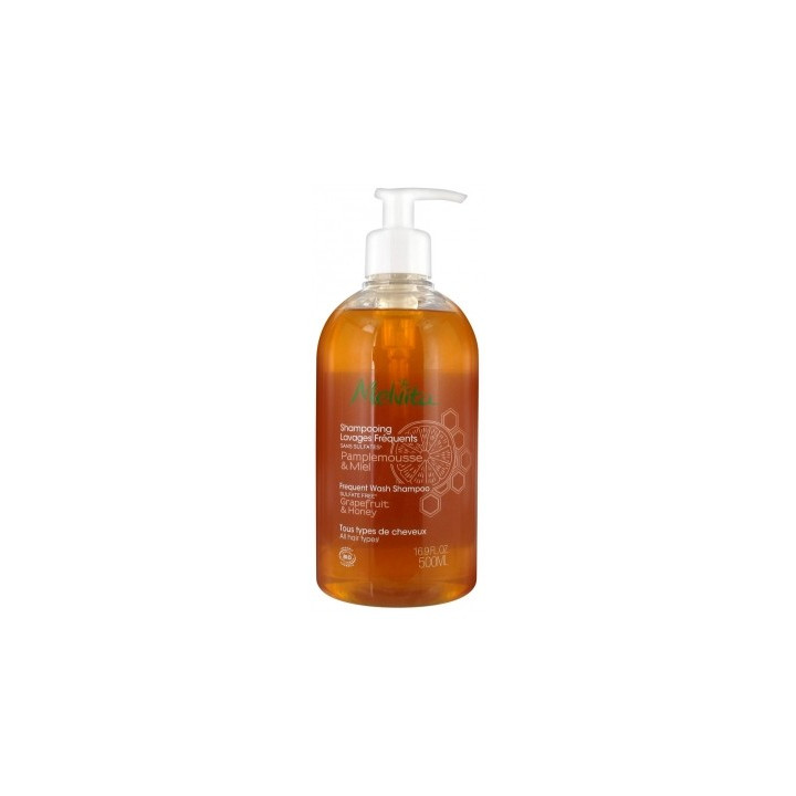 Shampoing Lavages Fréquents Melvita 500 ml