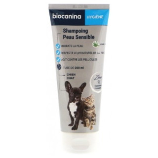 Shampoing peau sensible pour chiens et chats
