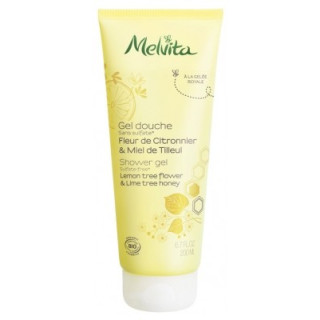 Gel Douche Fleur de Citronnier & Miel de Tilleul Melvita