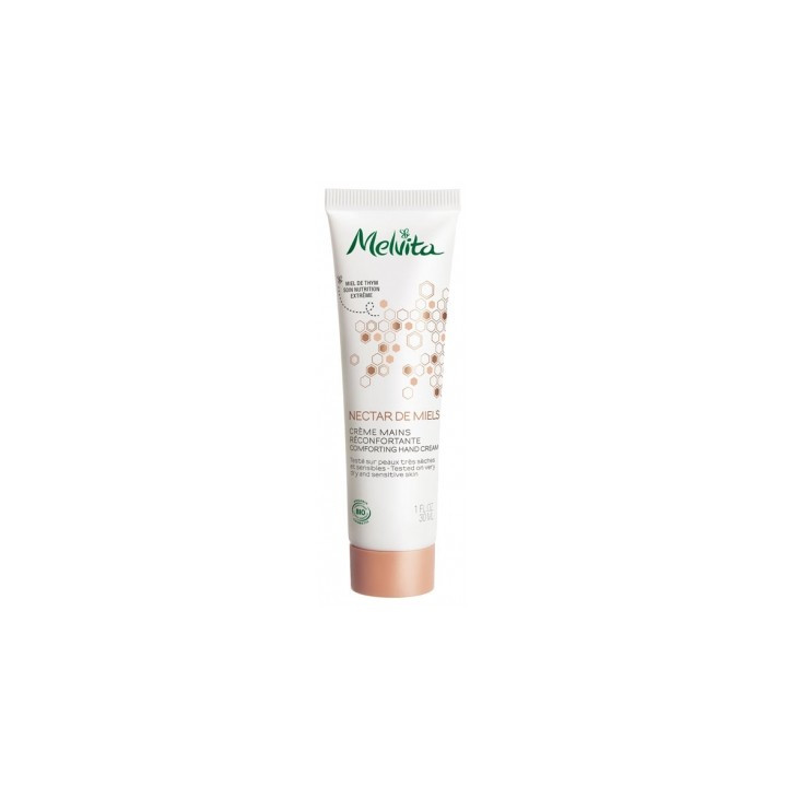 Crème Mains Réconfortante Bio Nectar de Miels Melvita
