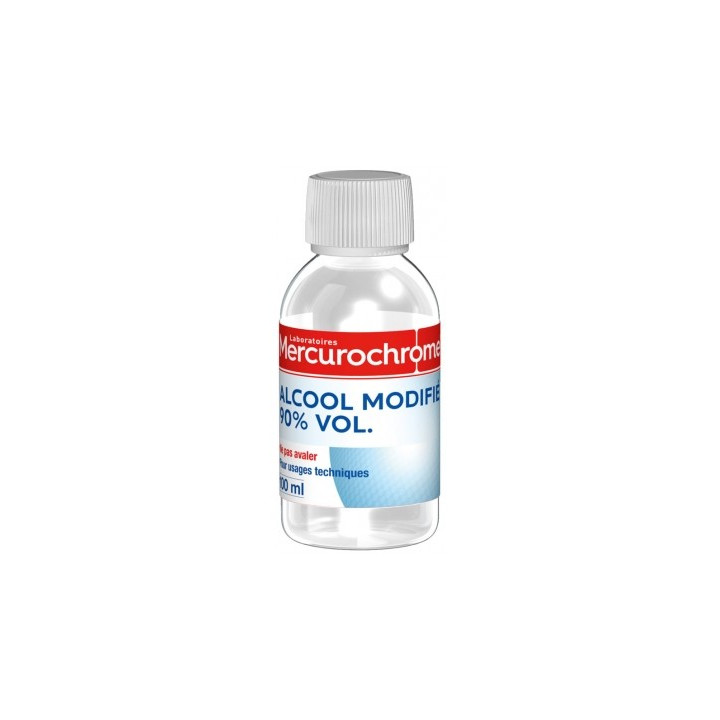 Alcool Modifié 90% Vol Mercurochrome