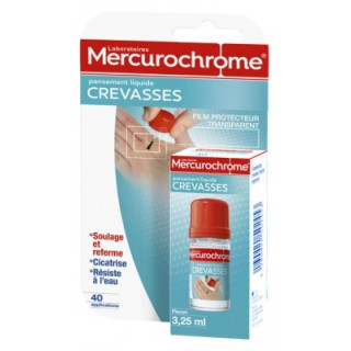 Mercurochrome Pansement Liquide Crevasses des Mains