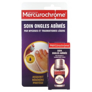 Mercurochrome Soin Ongles Abîmés - Traitement des ongles fragilisés