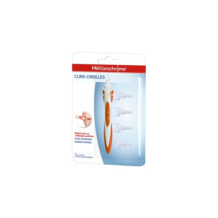 Cure-Oreilles Mercurochrome pour une hygiène auriculaire