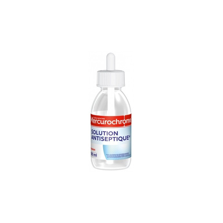 Solution Antiseptique Incolore Mercurochrome 100 ml