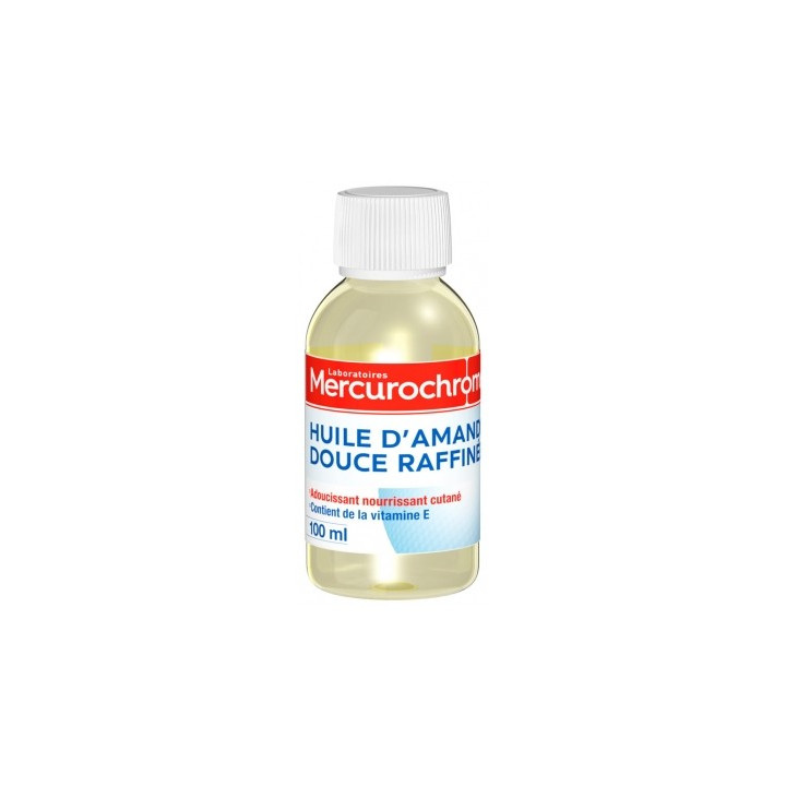 Huile d'Amande Douce Mercurochrome 100ml