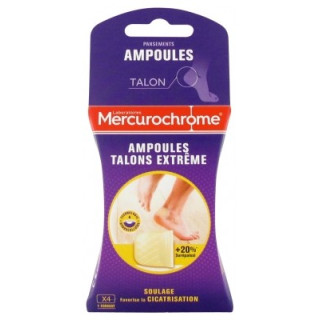 Mercurochrome Pansements Ampoules Talons Extrême