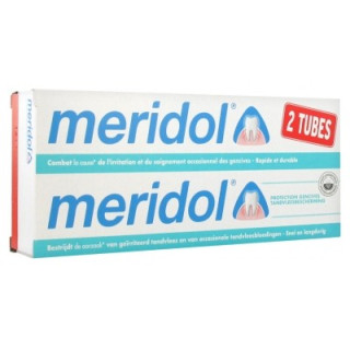 Dentifrice Meridol Protection Gencives 2 x 75 ml