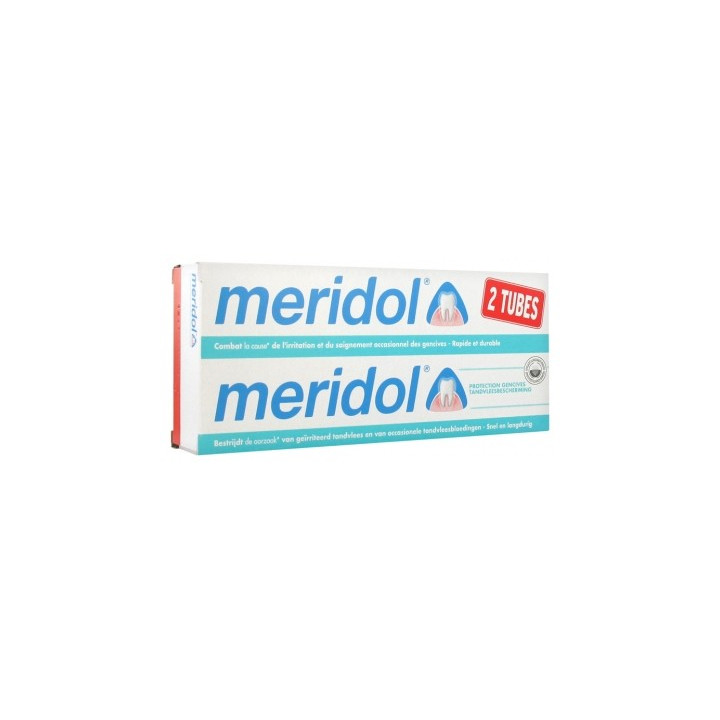 Dentifrice Meridol Protection Gencives 2 x 75 ml